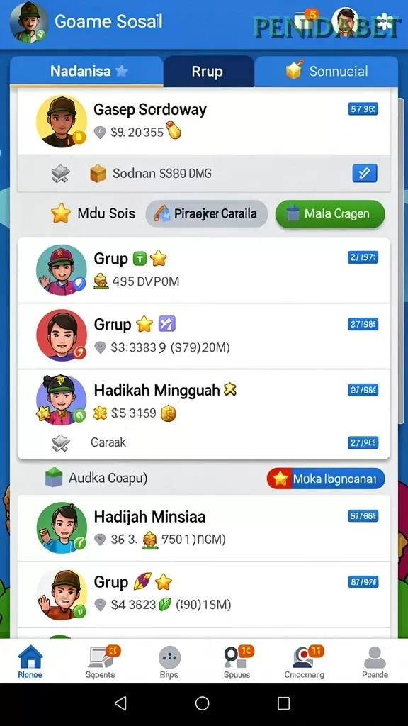 Cuplikan layar JEEPTOTO — aktivitas