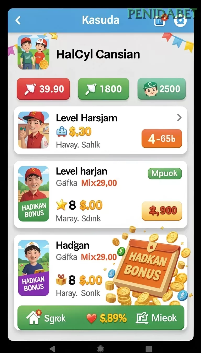 Cuplikan layar IDN777 — pengaturan akun