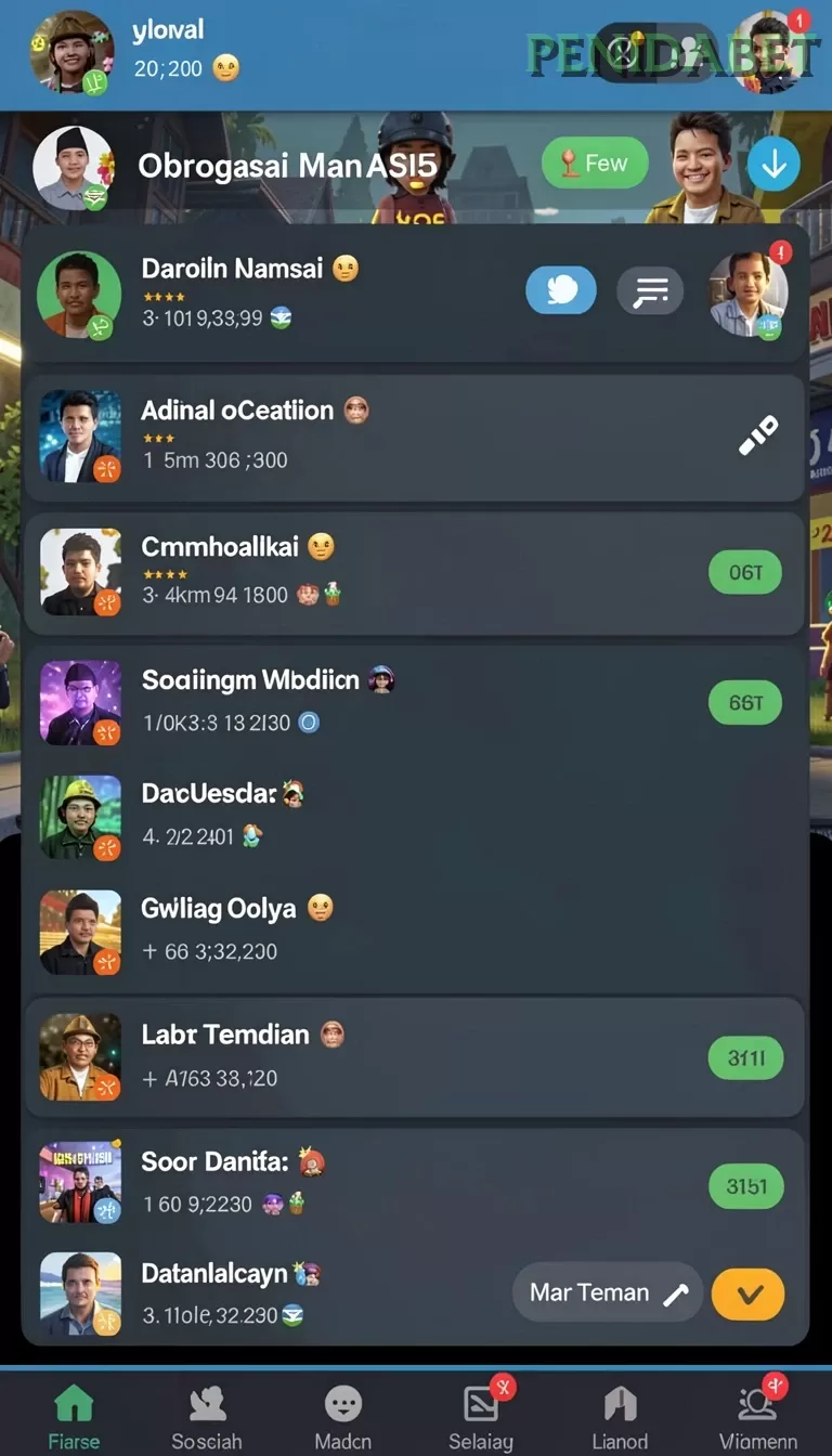 Cuplikan layar OKJKT — halaman utama
