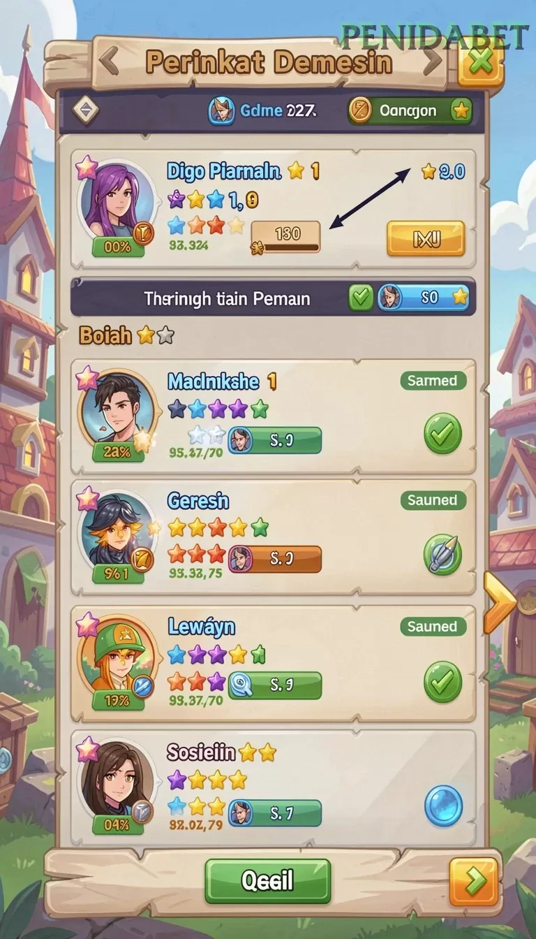 Cuplikan layar OKJKT — aktivitas
